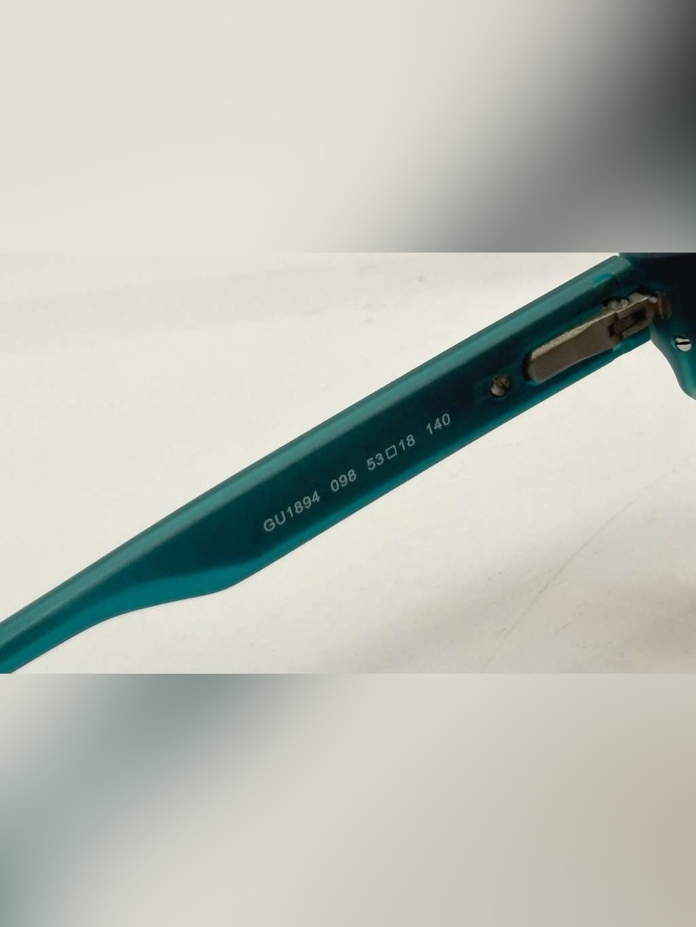 Guess GU1894 Black Blue Oval Sunglasses Frames Only - Picture 8 of 8